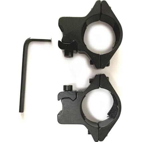 Pair 2PCS 25D2 25.4mm Tactical Scope Mount Rings Track Clamp Hunting Rifle Optical Mirror Laser Sight Mounts Barrels Weaver Rail