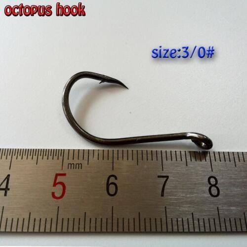 2017new 8299 octopus hooks 3-0#4-0#5-0#6-0# size ,high carbon steel quantity:50pcs/lot