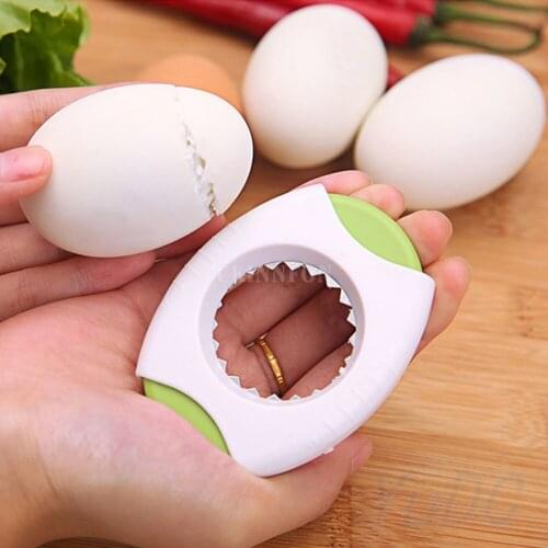 500Pcs/Lot Kitchen Essential Artifact Egg Opener Clip Egg Pratical Tool Color Random