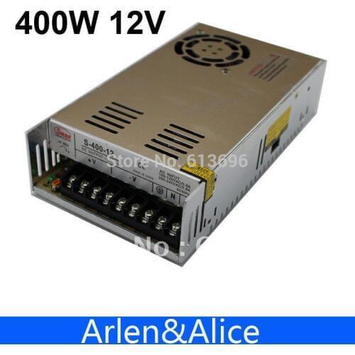 400W 12V 33A Single Output Switching power supply for LED SMPS AC to DC