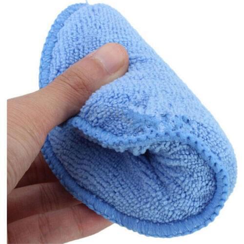 1pc Diameter Blue Microfiber Wax Applicator Polishing Sponges pads Car washer Sponges Car &Motorcycles Accessories