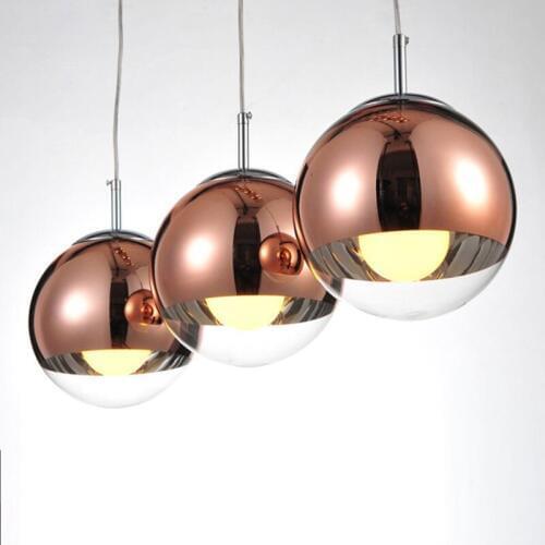 Bar Lamp Kitchen Island Pendant Light Study Modern Pendant Lights Bedroom Bronze Glass Lighting Home Indoor Lights Bulb For Free