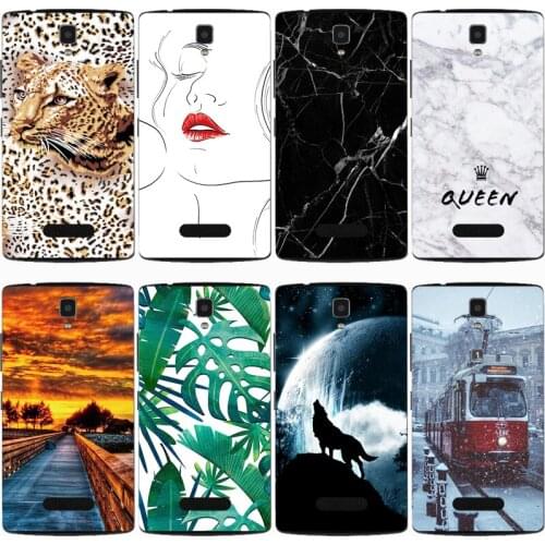 For LENOVO A2010 Case Rose Wolf Cute Patterned Cover Soft Silicon Phone Case for Lenovo A2010 Top Quality