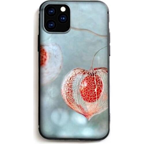 Physalis flower Phone Case for iPhone 11 12 Pro mini pro XS MAX 8 7 6 6S Plus X 5S SE 2020 XR