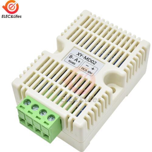 Modbus Rtu SHT20 Temperature and Humidity Transmitter Detection Sensor Module RS485 Serial interface Signal Analog temp Sensor