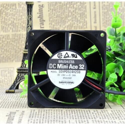 For 109P0924H208 9CM/cm 9025 24V 0.14A Inverter Fan Chassis Fan Free shipping