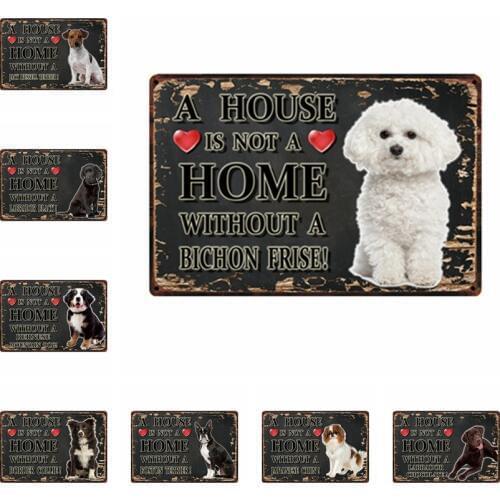 A House Is Not A Home Metal Sign Tin Poster Home Decor Bar Wall Art Painting 20*30 CM Sizer L2