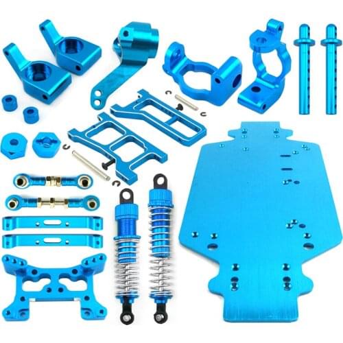 FATJAY RC car accessories HuanQi 734A HQ734A HQ 734A Upgrade metal fittings full set of metal parts