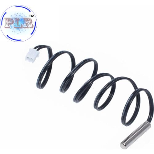 Hot 50cm NTC Thermistor Temperature Sensor Waterproof Probe Wire 10K 1% 3950 W1209 W1401 cable