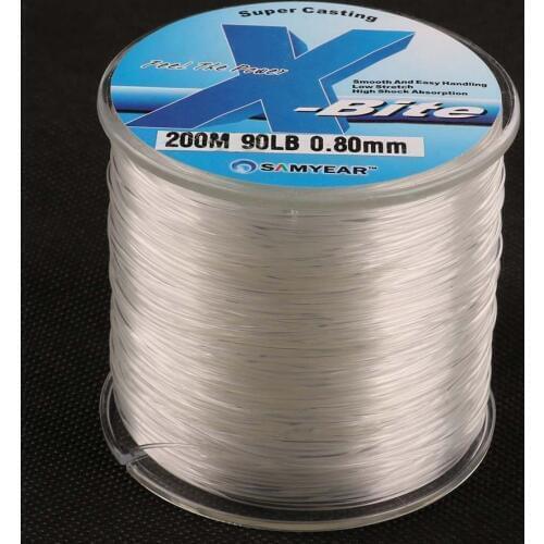 Top quality Nylon Line Monofilament Fishing Line Material From Japan Jig Carp Fish Line Wire 12lb 15lb 20lb 40lb 60lb 100lb