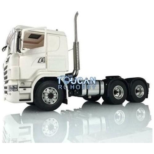 Hercul R730 SCA Cabin 1/14 RC LESU Metal 6*6 Chassis Tractor Trcuk Motor THZH0658-SMT4