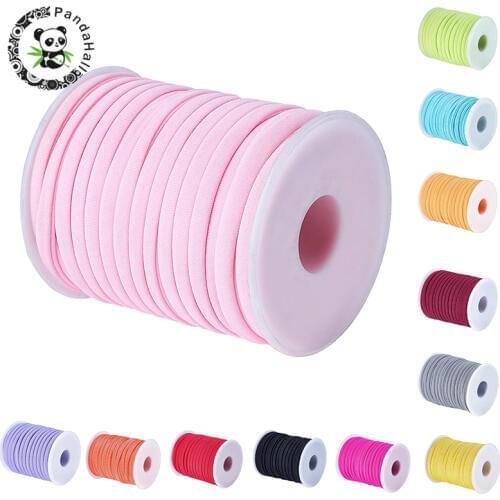 20M/roll Tiny Elastic Spandex Thread Nylon Cords For DIY Jewelry Accessories Finding Making Necklaces Bracelets Mixed Colour
