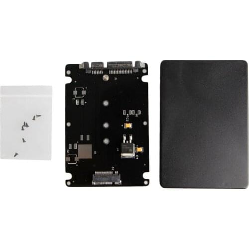 2021 New B+M Key Socket 2 M.2 (SATA) SSD to 2.5 SATA Adapter Card with Case New