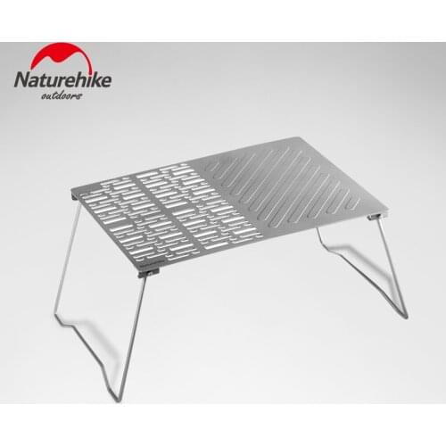 Naturehike Baking Tray Folding Titanium Grill Plate Barbecue Grill Barbecue Plate For Picnic Barbecue BBQ