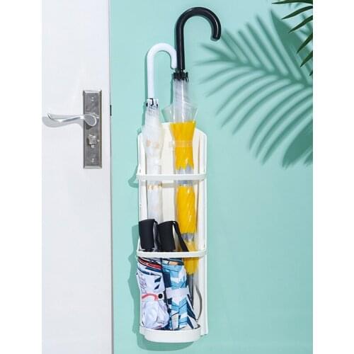 Umbrella Stand Entryway Space Saving Umbrella Holder Organizer for Home Durable JS22