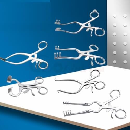 Stainless Steel Retractor Self-Retaining Retractors Blunt Wound Retractor Veterinary Instruments Tools