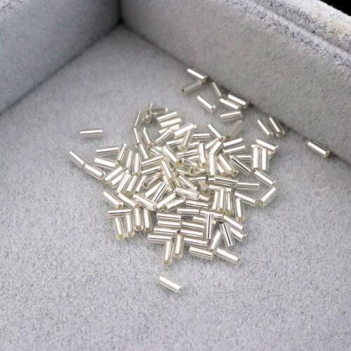 Hole 0.4mm Tube Spacer Glass Seed Beads For Jewelry Finding Handmade Bracelet Necklace Cross Stitch Diy Accessories 2/4.5/6.5/9