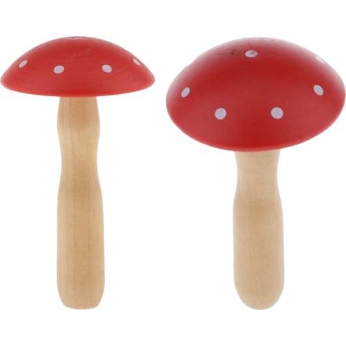 Traditional Wooden Mushroom Darner For DIY Darning Socks ,Mittens , Sweaters