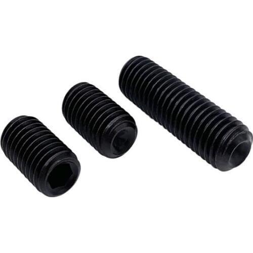 20Pcs DIN916 M2 M2.5 M3 M4 12.9 Grade Allen Head cup point Hex Socket Set Screw Grub Screw