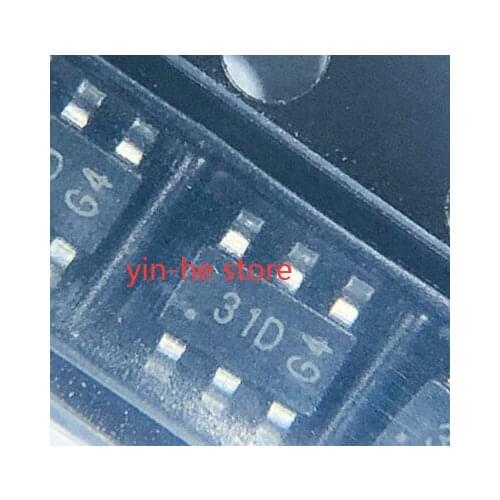 20PCS DMN3135LVT-7 TSOT-26 screen printing 31D US and Taiwan dual N-channel 30V 3.5A MOS tube