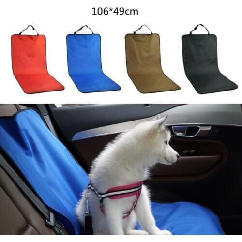 Car Waterproof Back Seat Pet Cover Protector Mat Rear Safety Travel Accessories for Cat Dog Pet Carrier Car Rear Back Mat