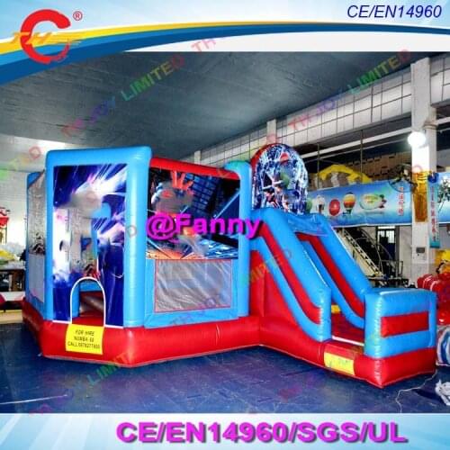 Free air ship to door,5x4m kids bounce house residential/commercial inflatable bouncy castle/jumping castle,Inflatable castle