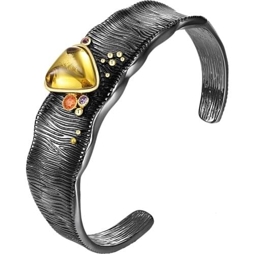 Brand New Cuff Bangle for Women Light Thin Daily Fashion Bracelet Gold Zircon Hot Pick Jewelry