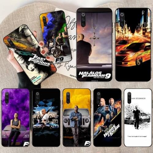Hot Paul Walker Fast & Furious DIY Painted Bling Phone Case for Xiaomi Mi10 10Pro 10 lite Mi9 9SE 8SE Pocophone F1 Mi8 Lite