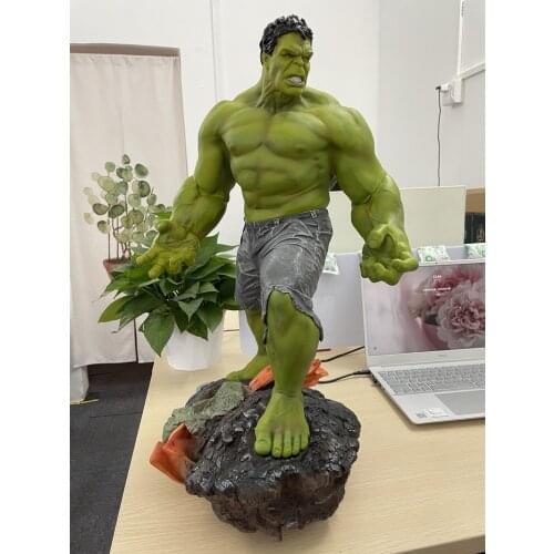 [VIP] Super Size 1/4 Scale 60cm Super hero GREEN GIANT Thanos Action figure resin Statue Green man Collection model toy gift