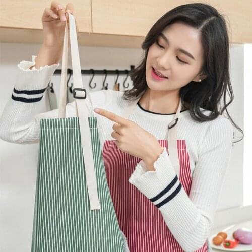Oil-proof Hand-wiping Womens Apron Wear-resistant Cooking Baking Apron Kitchen Accessories Household Type Cute Apron Easy Wash
