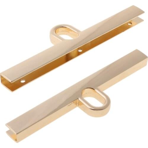 Metal Clasp Turn Locks Twist Lock DIY Leather Handbag Shoulder Metal Bag Buckles Bag Accessories