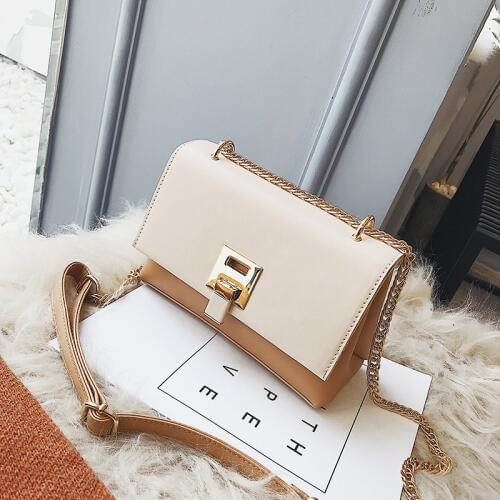 Amberler Fashion PU Leather Women Crossbody Bag High Quality Chain Female Shoulder Bag Designer Mini Casual Messenger Bags New