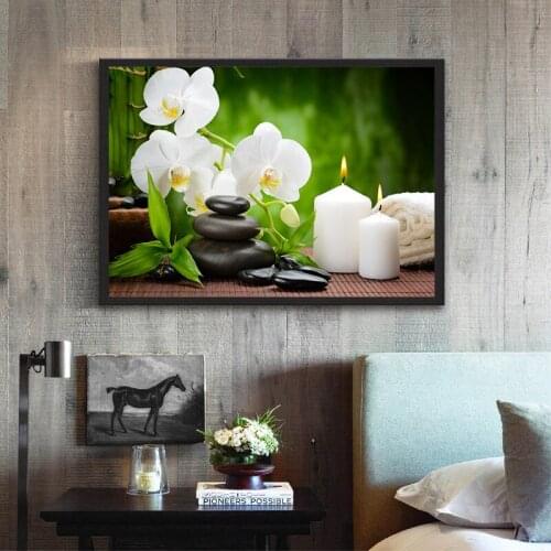 Chinese Style Tea Ceremony Canvas Painting Nature Zen Wall Art Poster Modern Print Modern Picture for Living Room Decoration