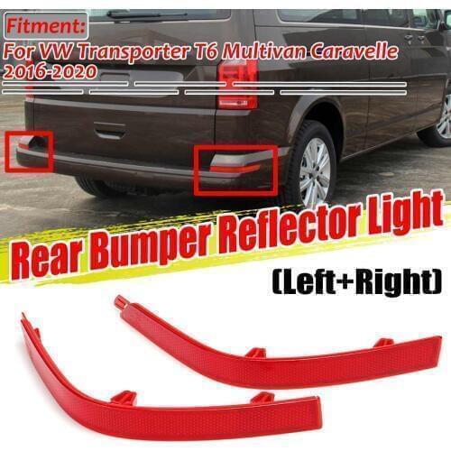 New Car Rear Bumper Fog Light Reflector Lamp For VW Transporter T6 Multivan Caravelle 2016-2020 7E0945105D 7E0945106D