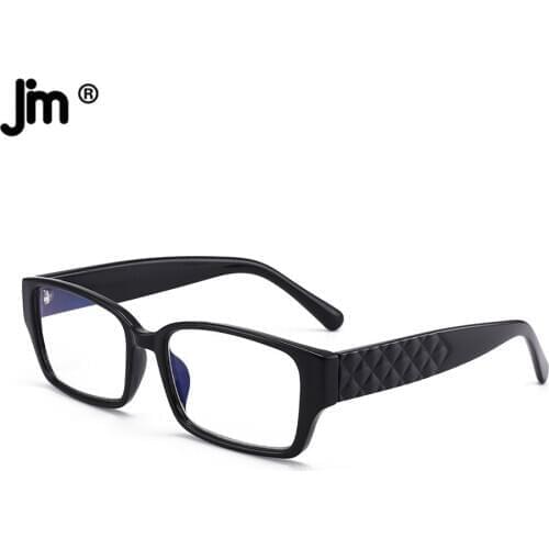 JM Vintage Blue Light Blocking Reading Glasses Women Brand Designer Retro Square Anti Blue Ray Reading Glasses