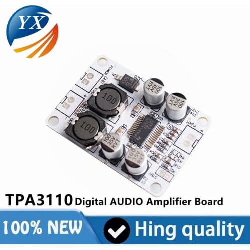TPA3110 digital power amplifier board PBTL mono 30W power amplifier module audio amplifier module DC8~26V