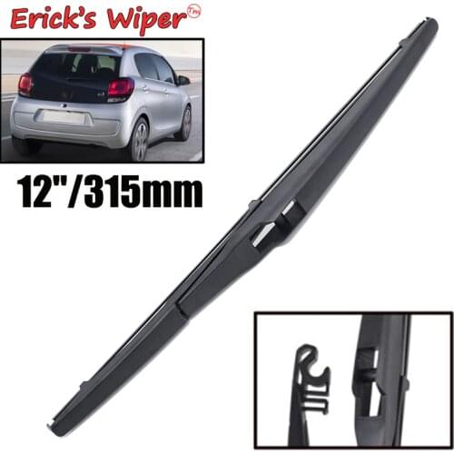 Ericks Wiper 12" Rear Wiper Blade For Citroen C1 II MK2 B4 2014 2015 2016 2017 2018 2019 2020 Windshield Windscreen Rear Window
