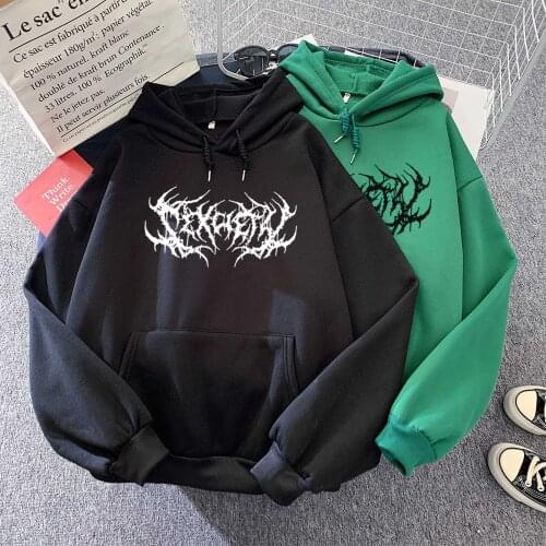 90s Aesthetic Streetwear Skeleton Hoodie Y2k Harajuku Sweatshirt Plus Size Punk Casual Loose Clothes with Pocket Unisex Clothing