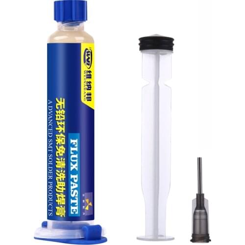 UV559 No-Clean Solder Paste Flux Syringe 10CC Advanced Welding Flux Grease Lead-free for PCB BGA SMD Soldering Repair Paste