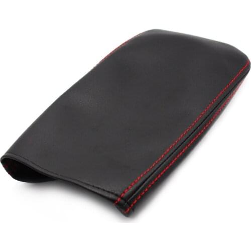 For Honda CRV 2012 2013 2014 2015 2016 Center Control Armrest Box Pad Cover Microfiber Leather Protection Trim
