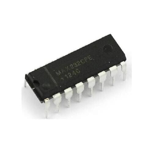 5pcs IC MAX232CPE MAX232 2DVR/2RCVR RS232 5V 16-DIP NEW