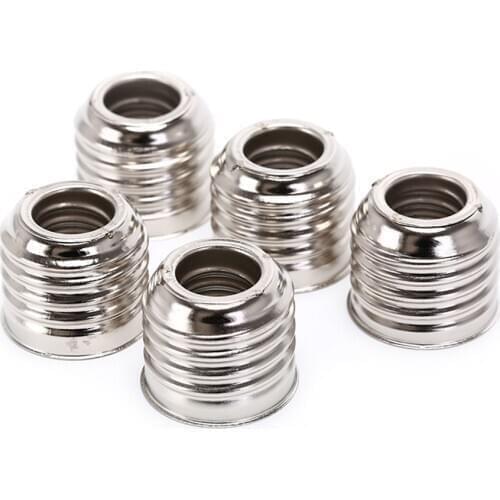 5pcs E27 To E14 Lamp Holder Converter Socket Light Bulb Lamp Holder Adapter Plug Extender Led Light 250V