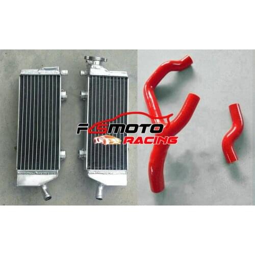 Aluminum Radiator For Husqvarna Husky FC 250 350 450 FC250 FC350 FC450 250FC 2013 2014 2015 OR WITH Silicone Hose