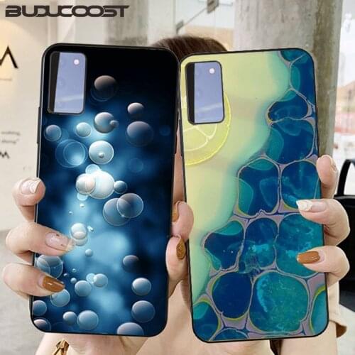 Molecular art Phone Case for Samsung S6 S7 edge S8 S9 S20 S21 S30plus ultra S21/S30 S10-5G lite 2020 S10E