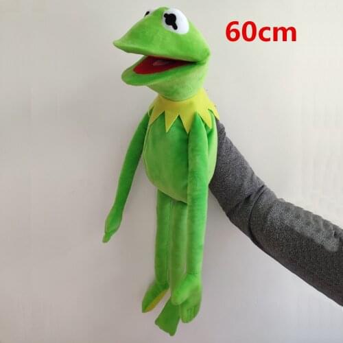 The Muppets KERMIT 60cm=23.6inch FROG Stuffed Animals Hand puppet Plush Baby Boy Toys Birthday Gift