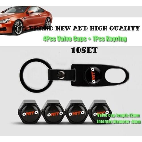 10set Car Tire Valve Caps Keychain Air Tyre Stems Cover Wheel Accessories for Volvo Saab Renault Rover Benz Mitsubishi