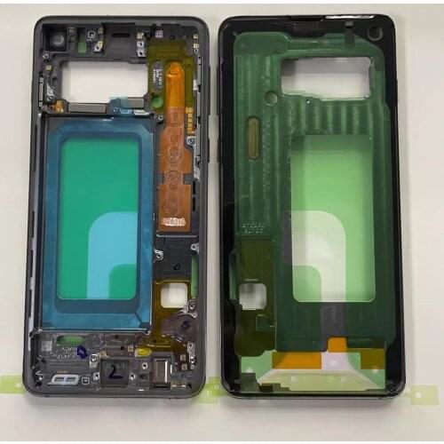 Original Used For Samsung Galaxy S10 Plus S10+ S10 G975F G973F Middle frame Not LCD