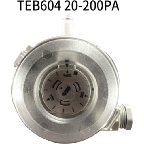 Air Differential Pressure Switch Adjustment Range TEB604 20-200PA / 20-300PA / 30-300PA / 50-500PA / 100-1000PA
