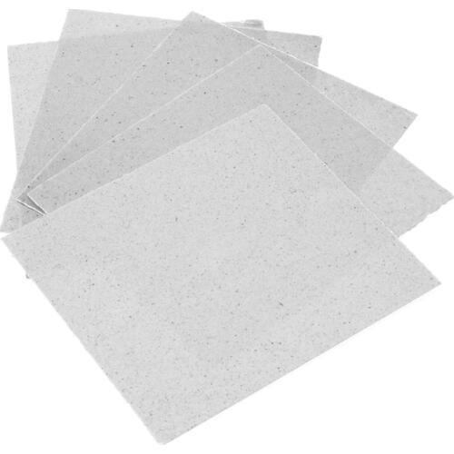 5Pcs/Set 12x12cm/4.7x4.7inch Microwave Oven Mica Plates Repairing Part heat Resistance U1JE