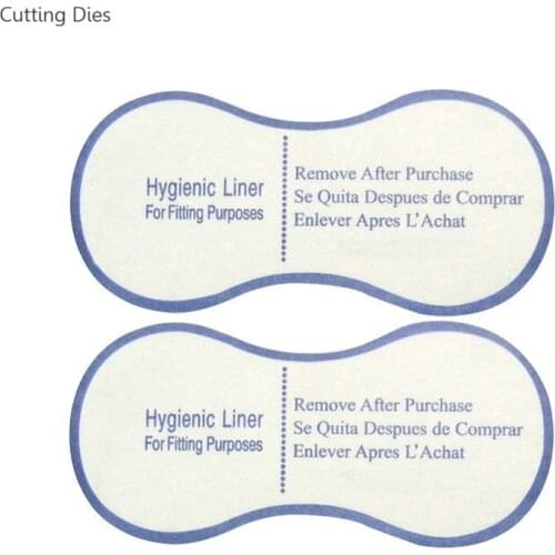 50Pcs Transparent Hygiene Label 11x5CM Clear Tape Swimwear Lingerie Underwear Adhesive Bikini Try On Sticker Labels Diy Handmade